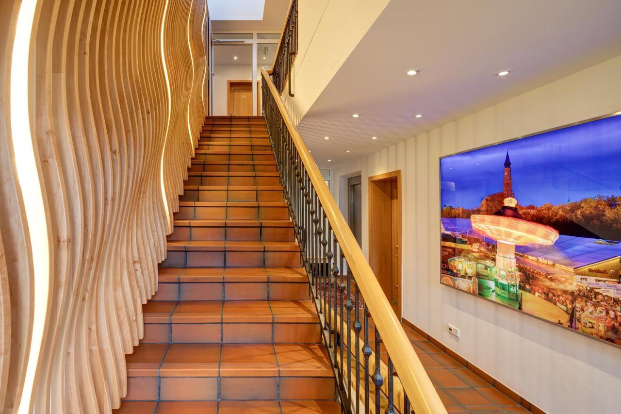 Hotel Nothaft ชเตราบิง ภายนอก รูปภาพ